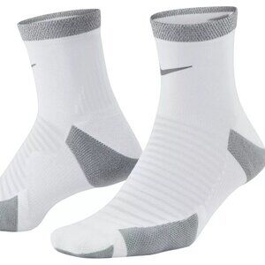 NWT Nike Spark Cushioned Ankle White Running Socks